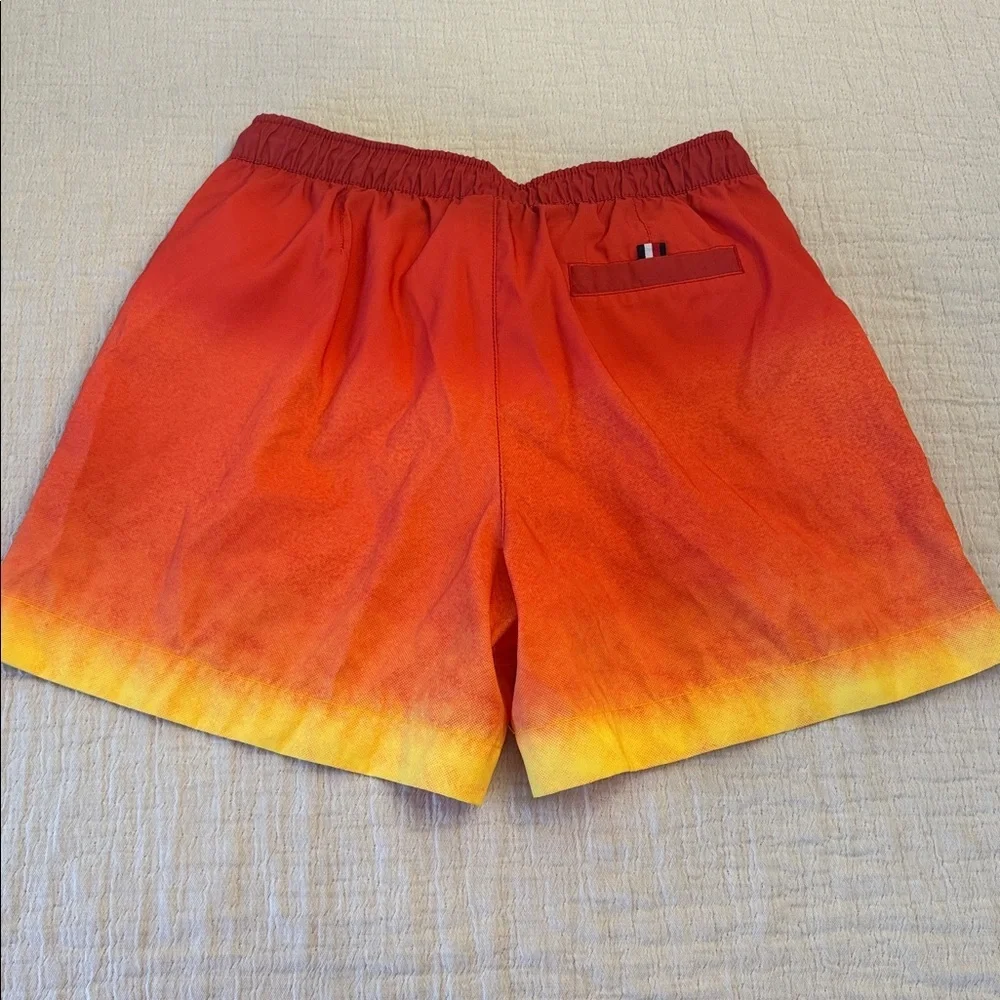 EUC! TOMMY HILFIGER Th X Andy Warhol 7" Sunset Swim Trunk Warhol Sun, sz M - Picture 7 of 11